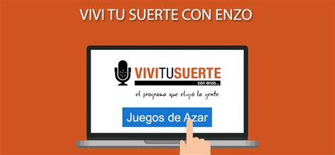 vivi tu suerte con enzo loto plus|Vivi Tu Suerte con Enzo